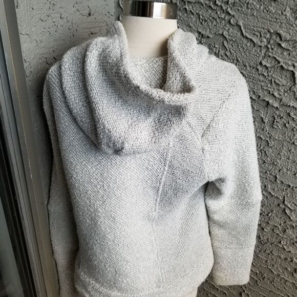 Lucky brand Asymmetrical Zip Up Hoodie - Picture 4 of 6